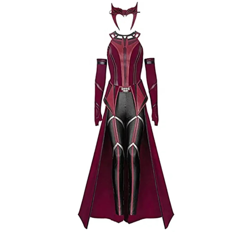 Anime Cosplay Youtube Shorts - Female Wanda Maximoff Cosplay Costume Scarlet