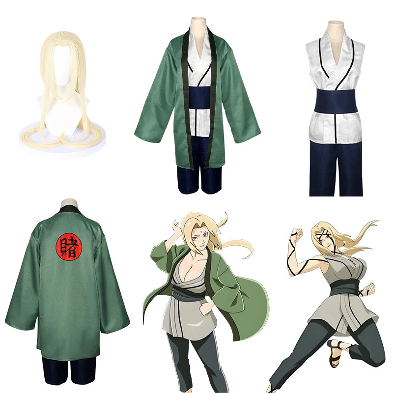 Anime Cosplay Youtube Shorts - Tsunade Cosplay Costume Anime Cartoon Girls