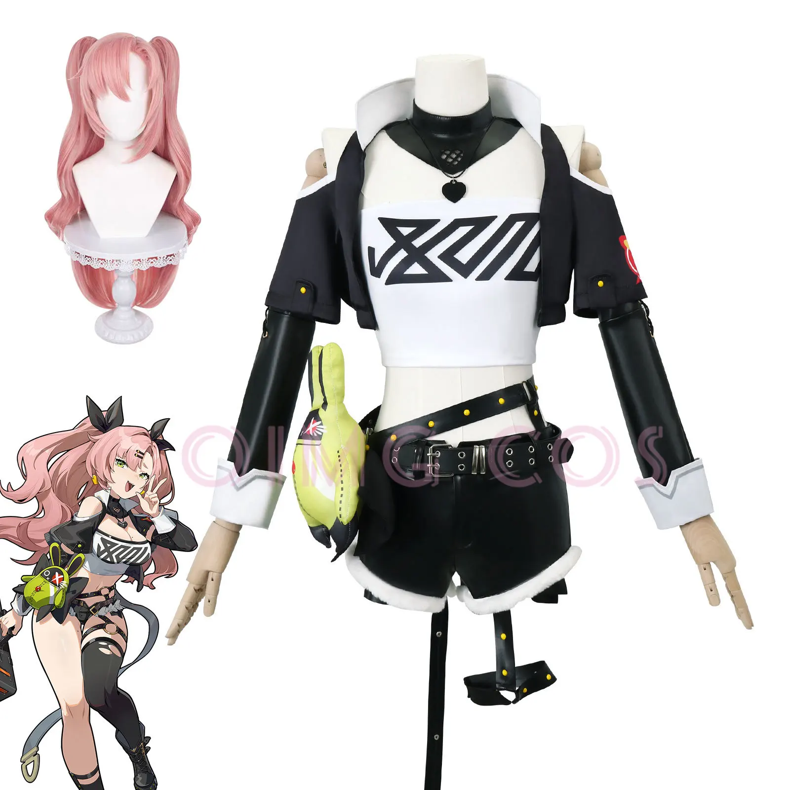 Cosplay Anime Top - Nicole Demara Zenless Zone Zero Cosplay