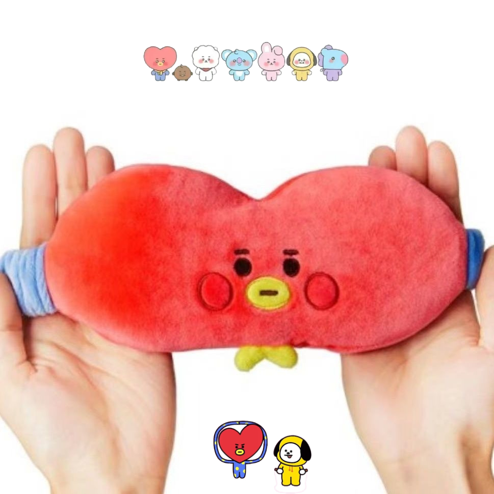 Anime Cosplay Mask - BT21 cartoon cute plush doll eye
