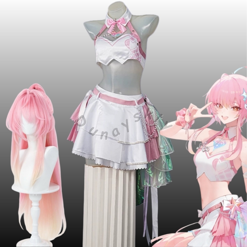 Wuthering Waves Aemeath Cospla - Anime Cosplay Pink recension och pris