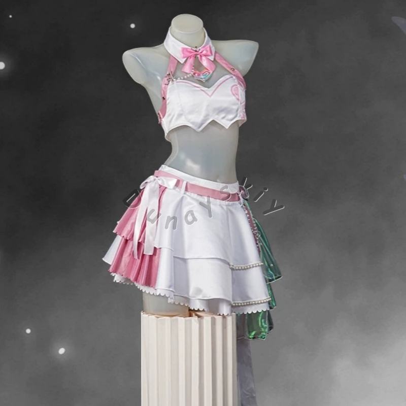 Wuthering Waves Aemeath Cospla - Anime Cosplay Pink recension och pris