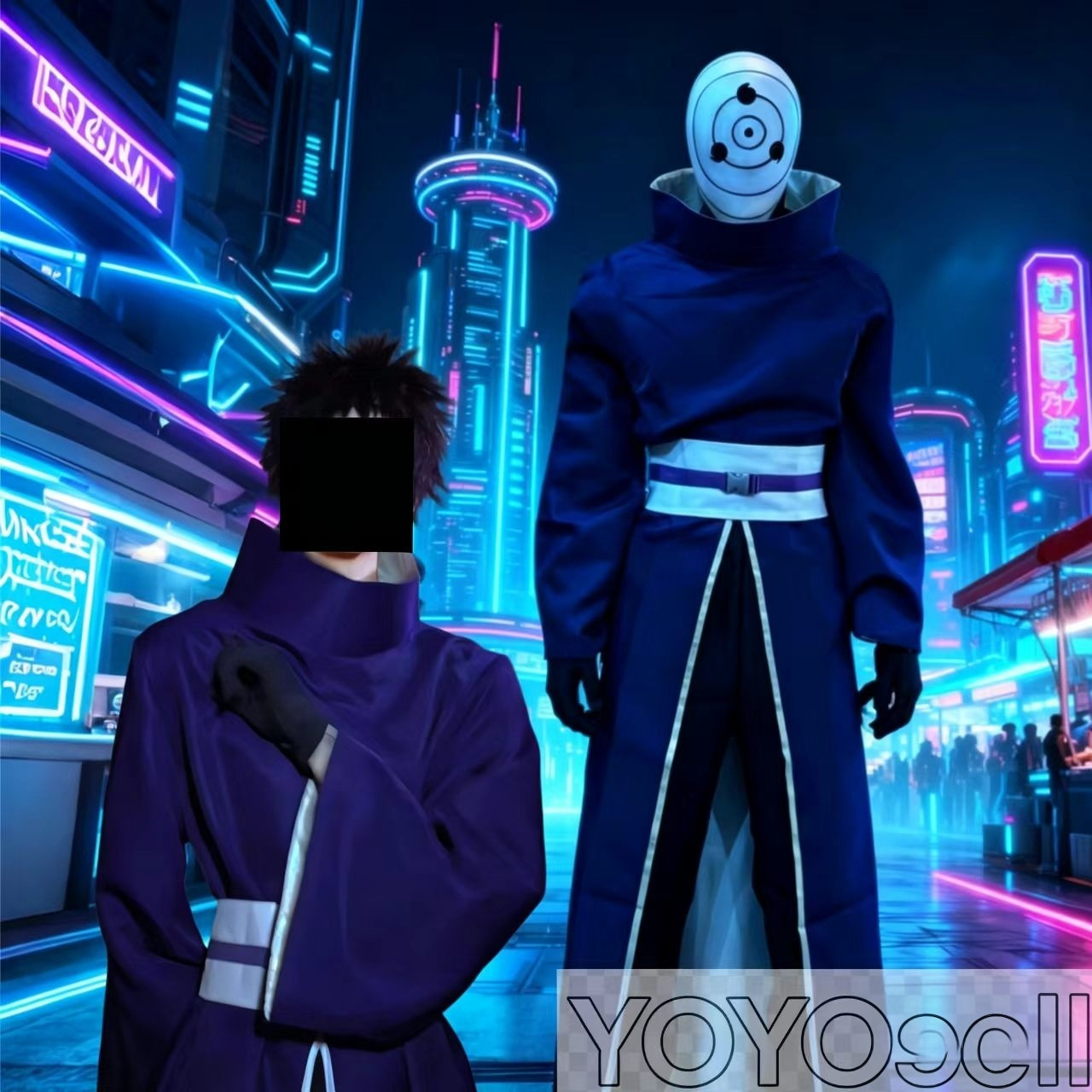 Obito Uchiha Cosplay Costume A - Anime Cosplay Obito recension och pris