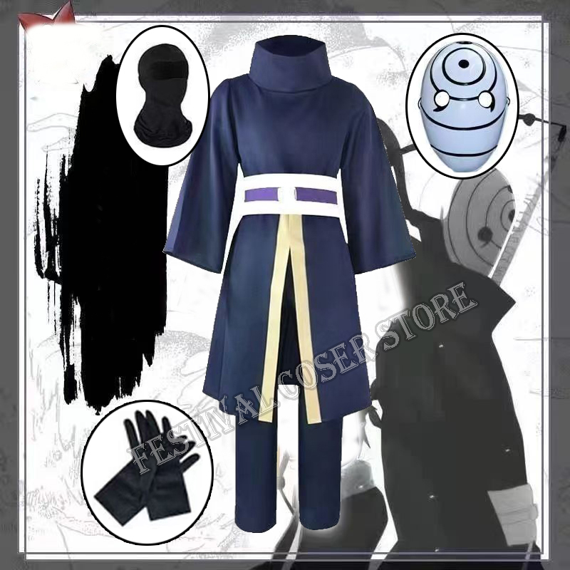 Anime Uchiha Obito Cosplay Cos - Anime Cosplay Obito recension och pris