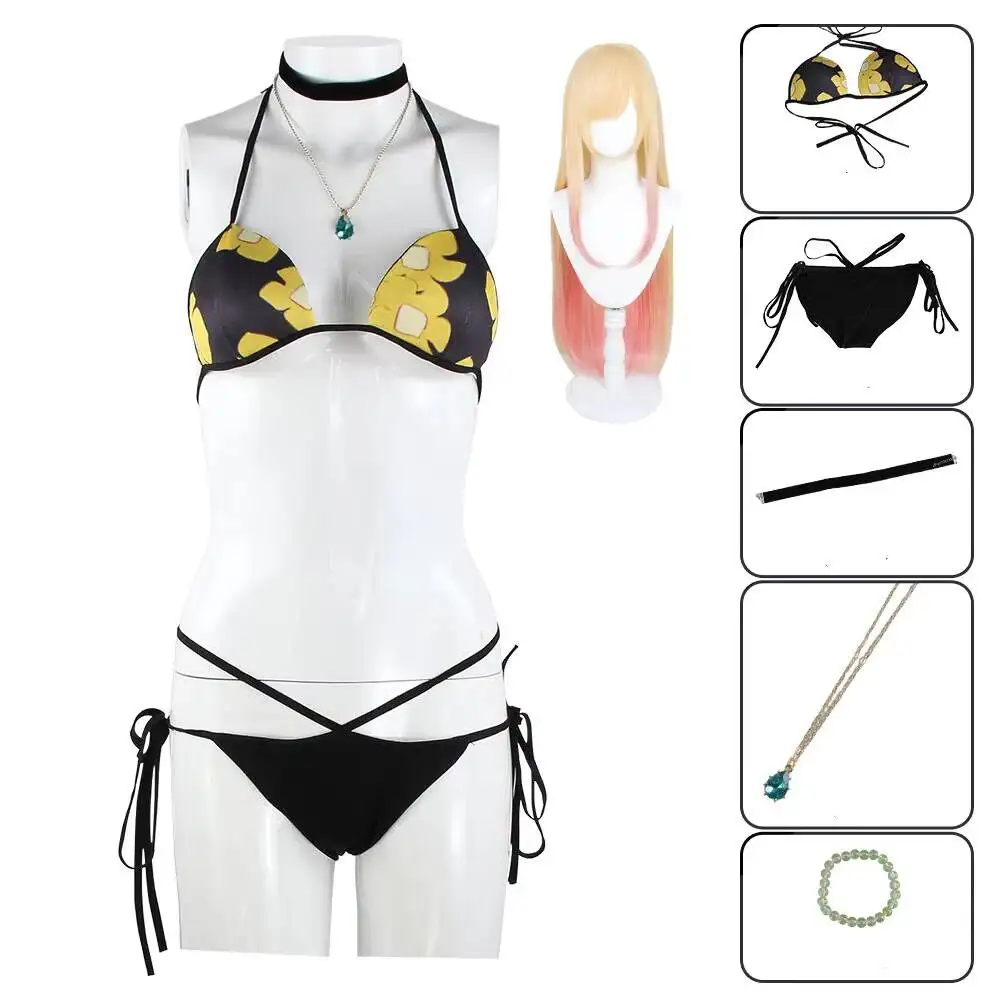 Anime My Dress-Up Darling Mari - Kitagawa Anime Cosplay recension och pris