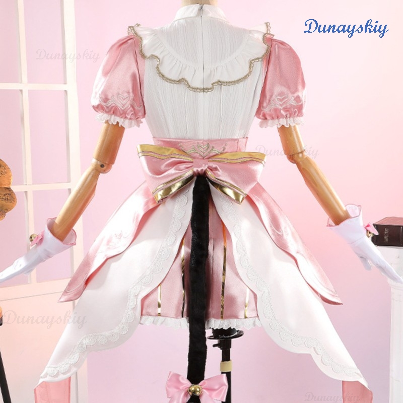 Halloween Party Pink Outfits O - Anime Cosplay Pink recension och pris