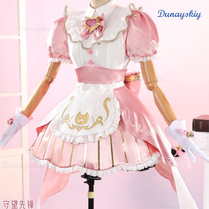 Halloween Party Pink Outfits O - Anime Cosplay Pink recension och pris
