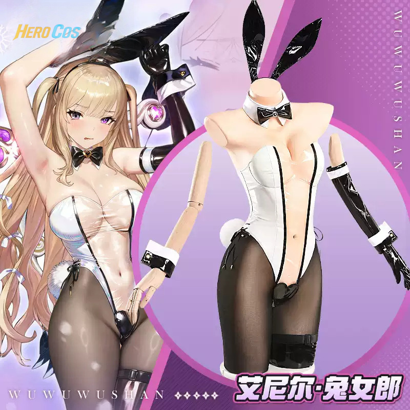Game Browndust2 Aynil Cosplay  - Anime Cosplay Bunny recension och pris