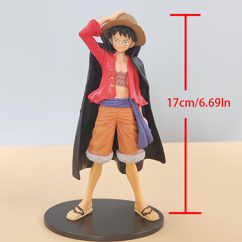 17cm cartoon surrounding One P - One Piece Straw Hat recension och pris