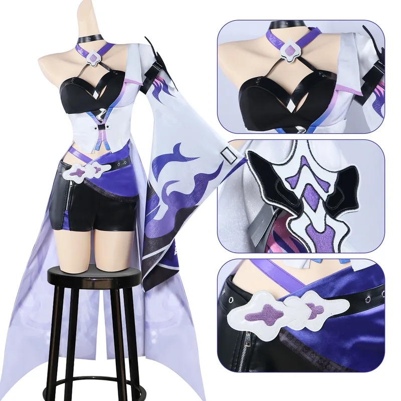 In Stock Acheron Cosplay Costu - Anime Cosplay Youtube Shorts recension och pris