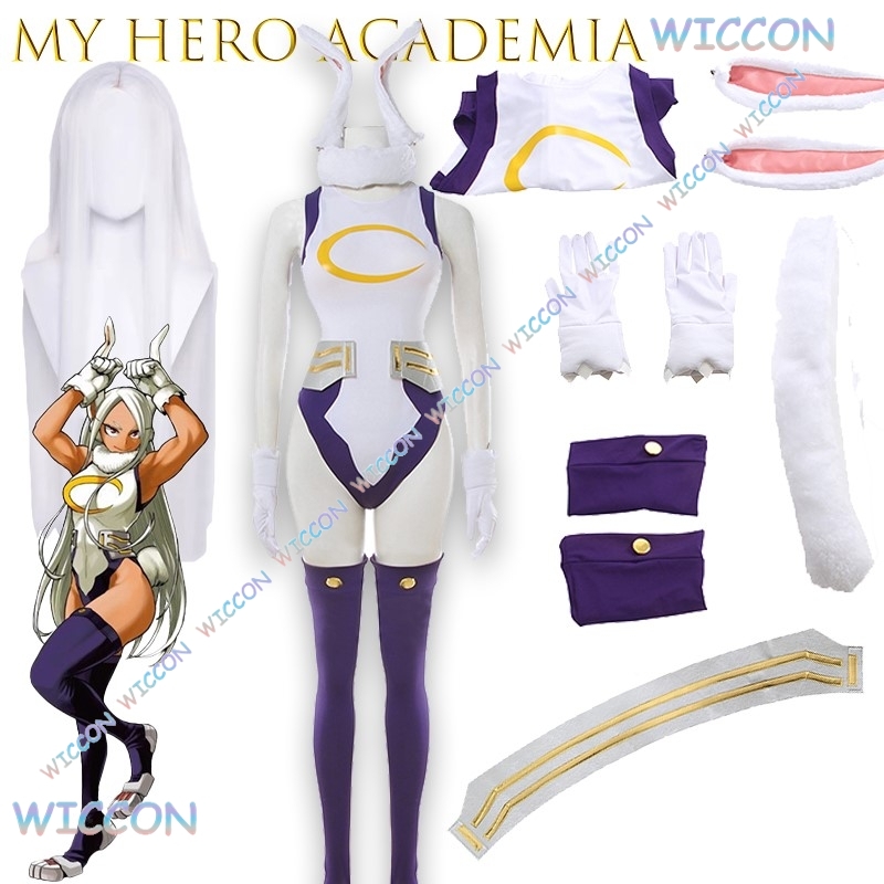 wona@MyHero Acade Mia Miruko C - Anime Cosplay Bunny recension och pris