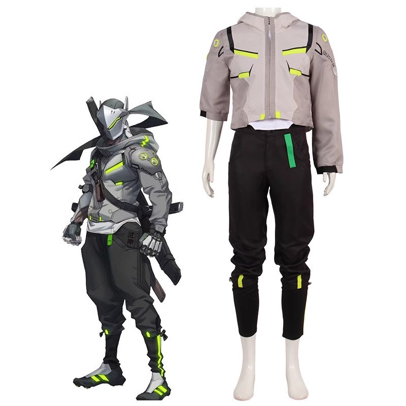 Game Overwatch Genji Cosplay C - Anime Cosplay Mask recension och pris