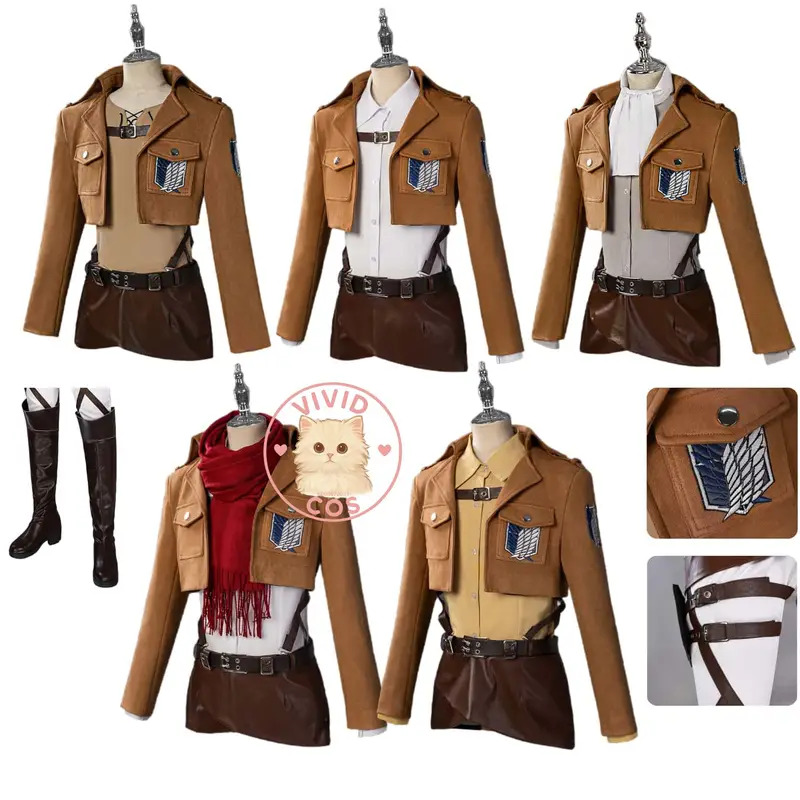 Attack on Titan cosplay costum - Attack Titan Cloak recension och pris