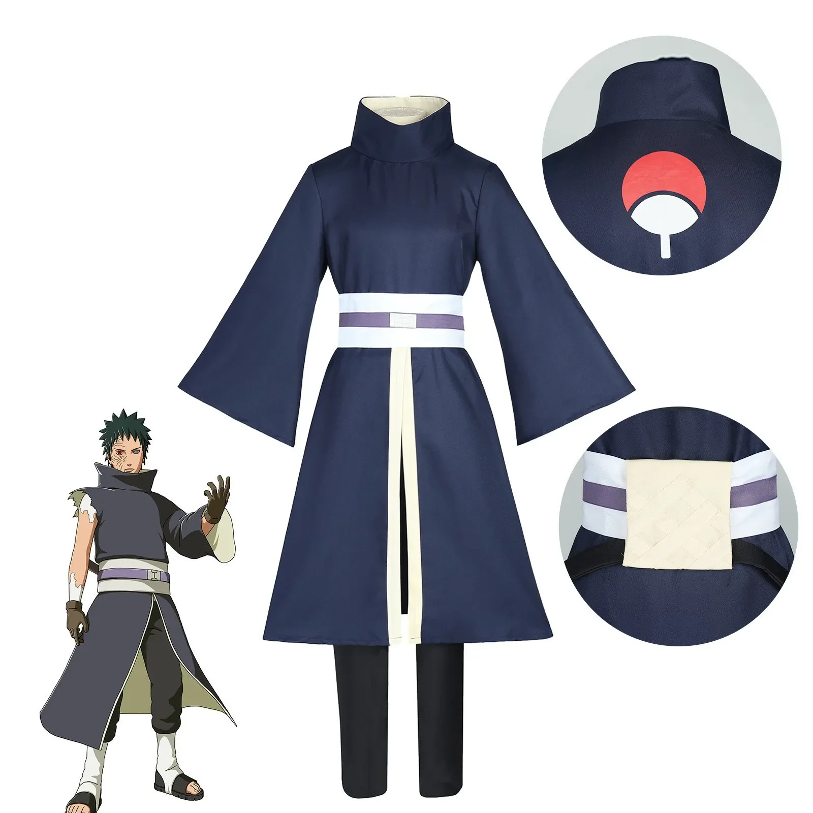 Halloween uniform  Anime Uchih - Anime Cosplay Obito recension och pris